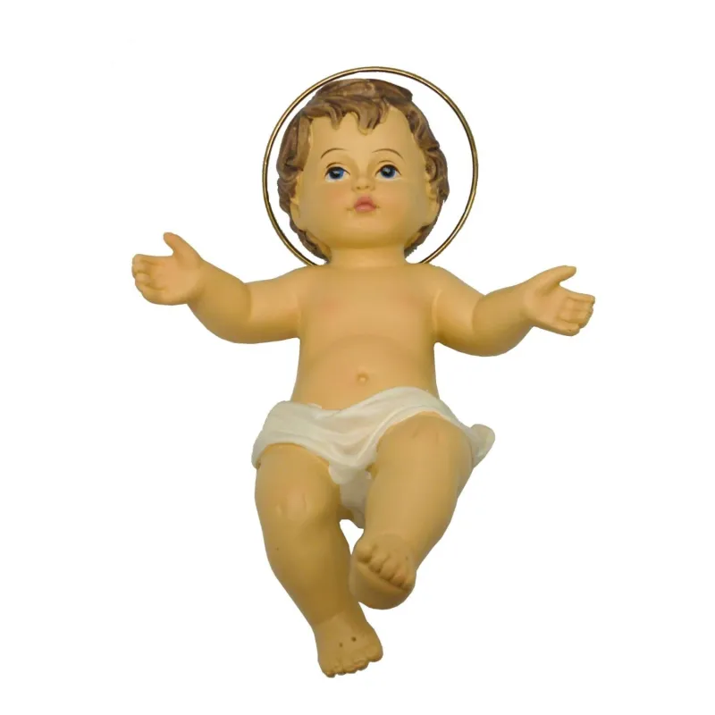 Niño Jesús con aureola 10 cm